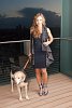 Janina mit Hund
